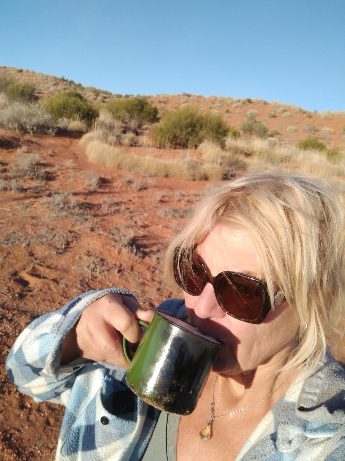 Kathleen Swinbourne - travelled solo in a 4WD across the Australian outback
