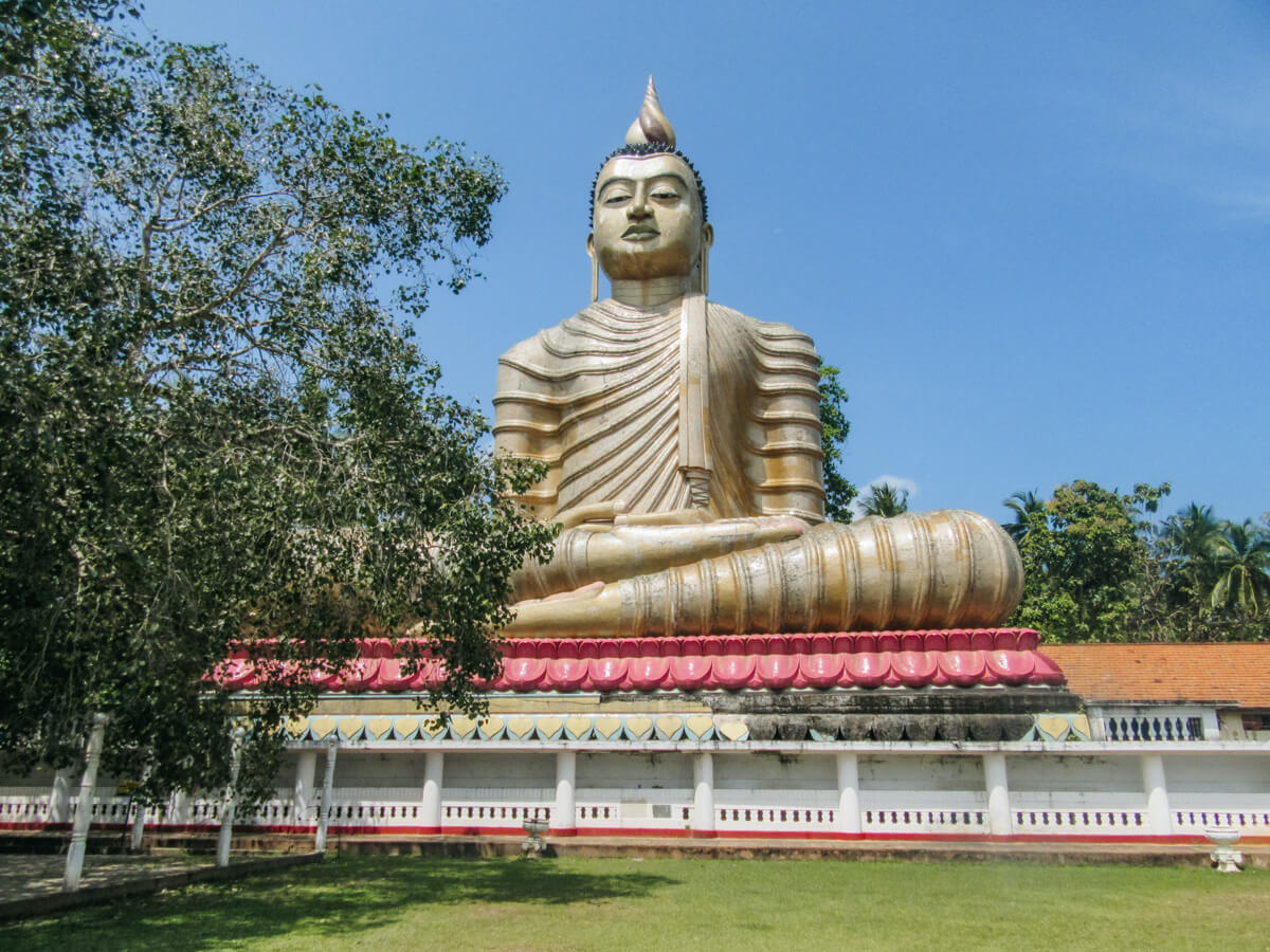 Temple near Mirissa