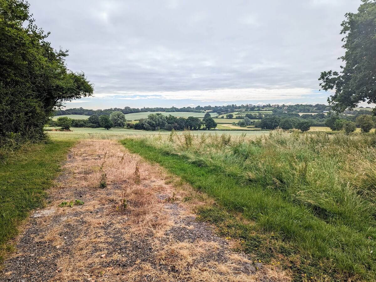 Fields beyond Chigwell Row