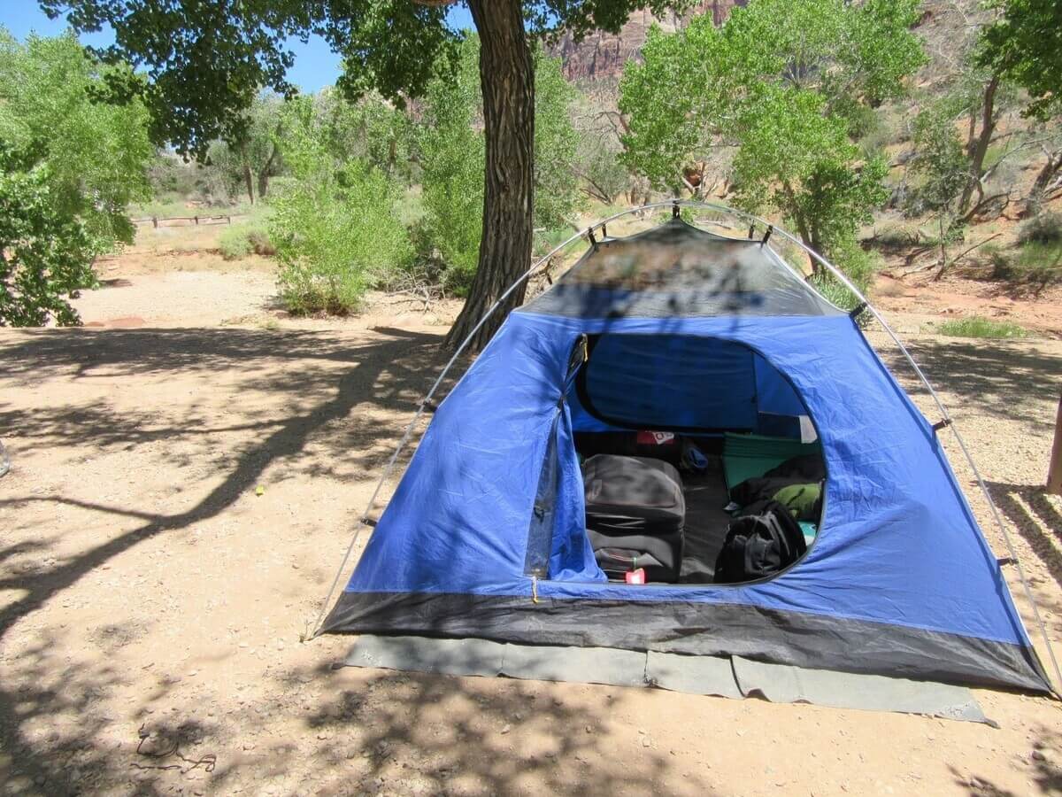 Camping in Zion National Park