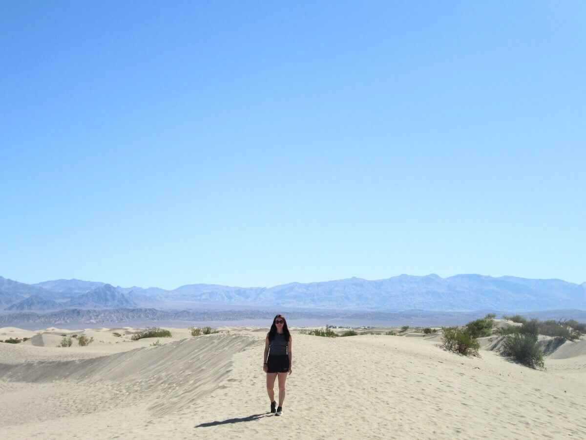 Lauren Pears in Death Valley