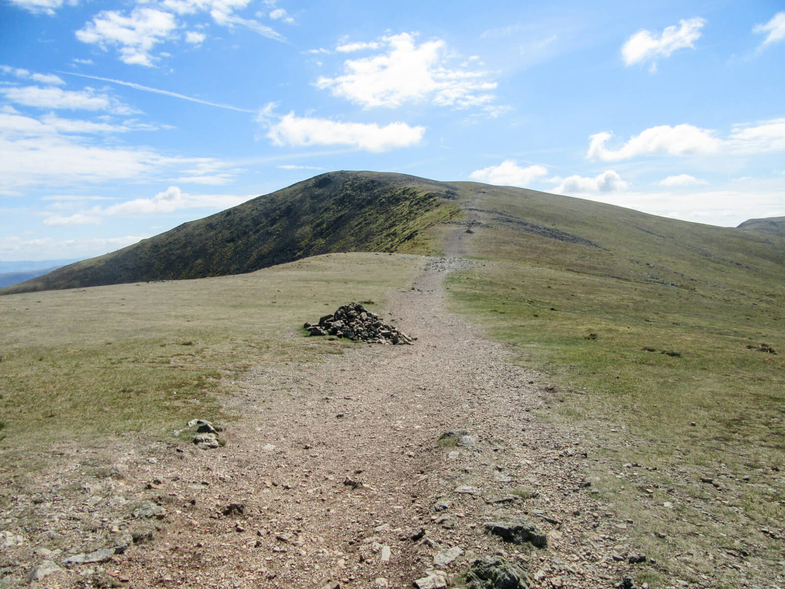 Ridge from Lower Man to Helvellyn