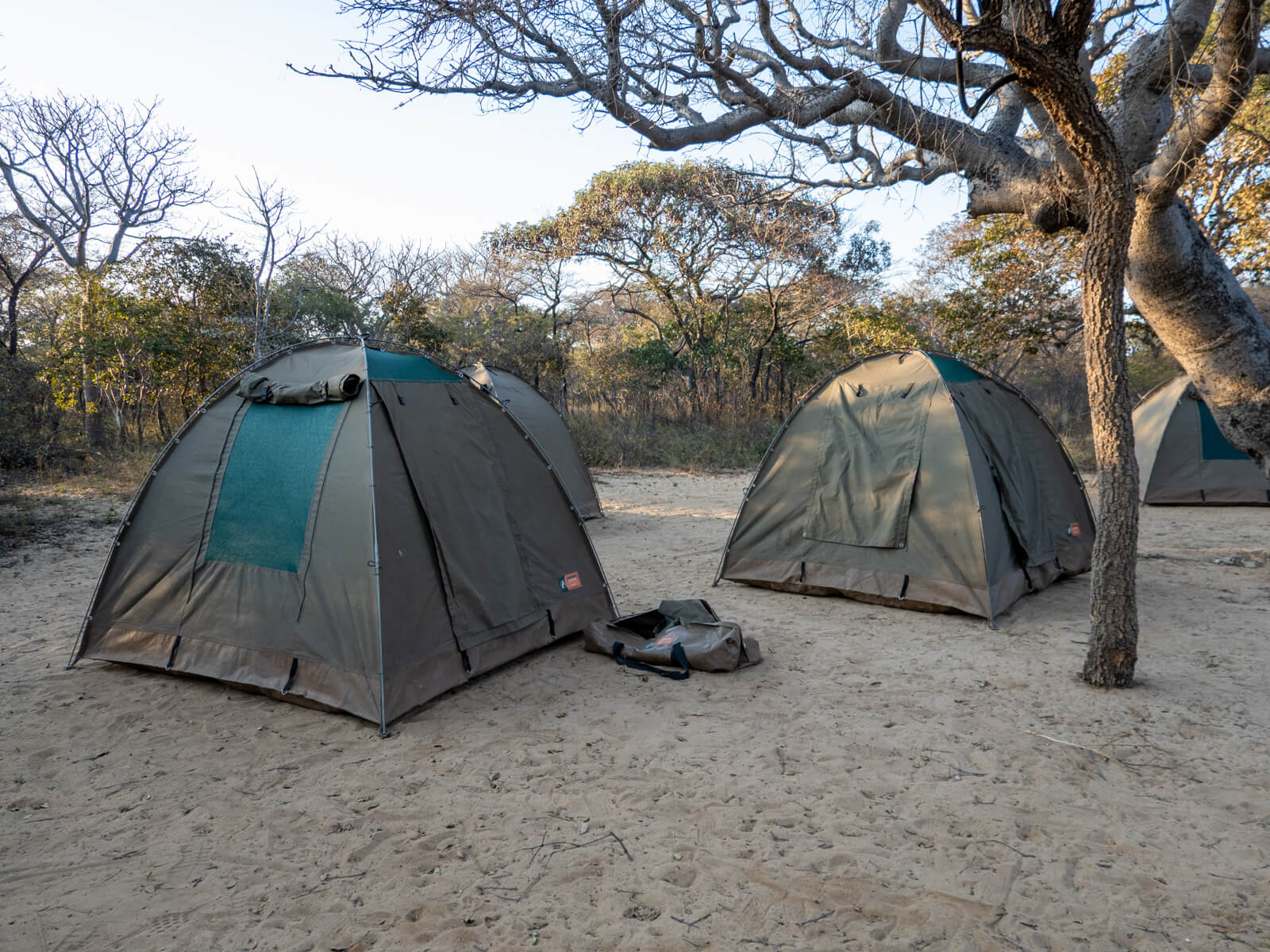 Camping at Khama Rhino Sanctuary