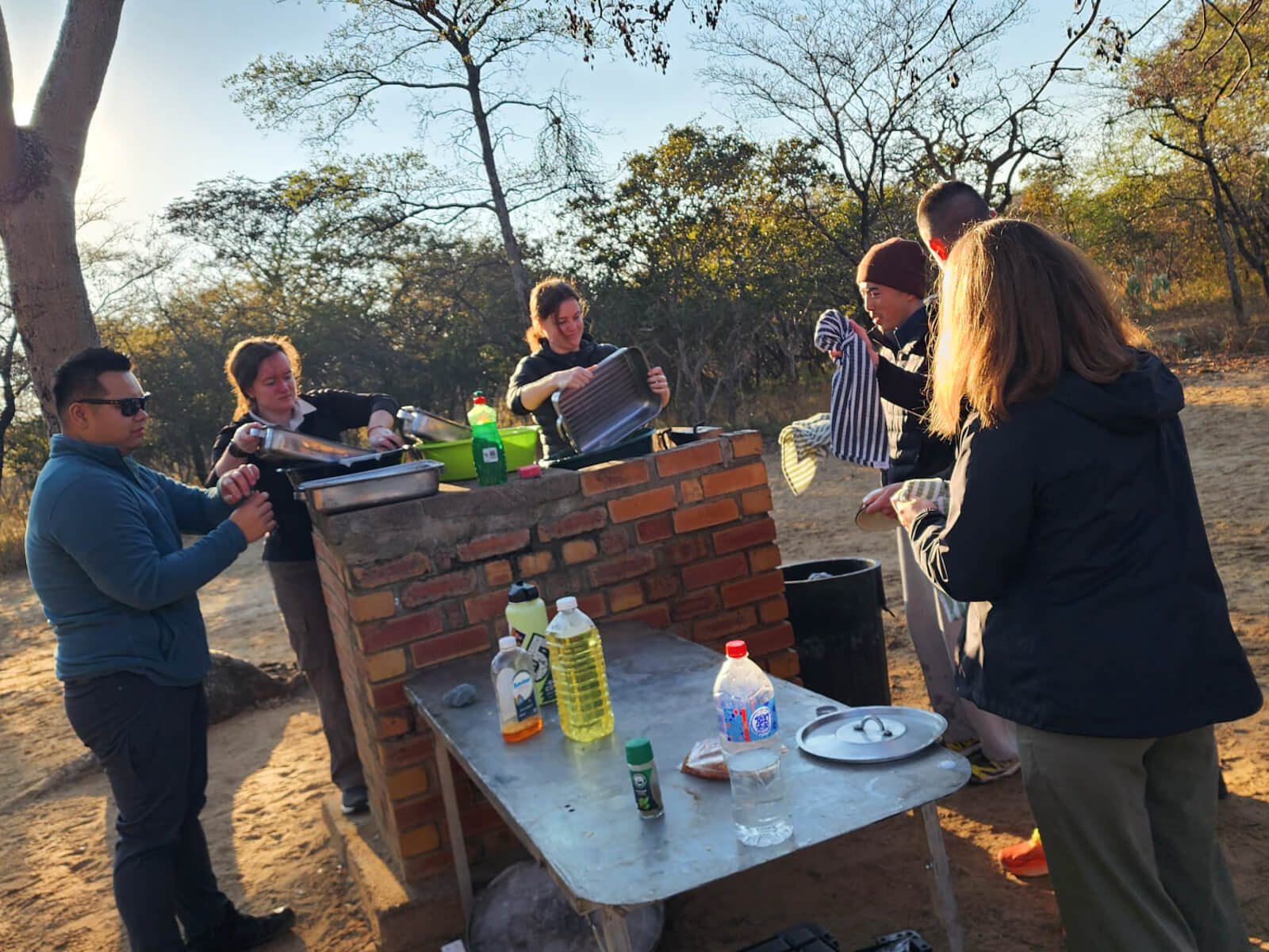 Participation camping with G Adventures