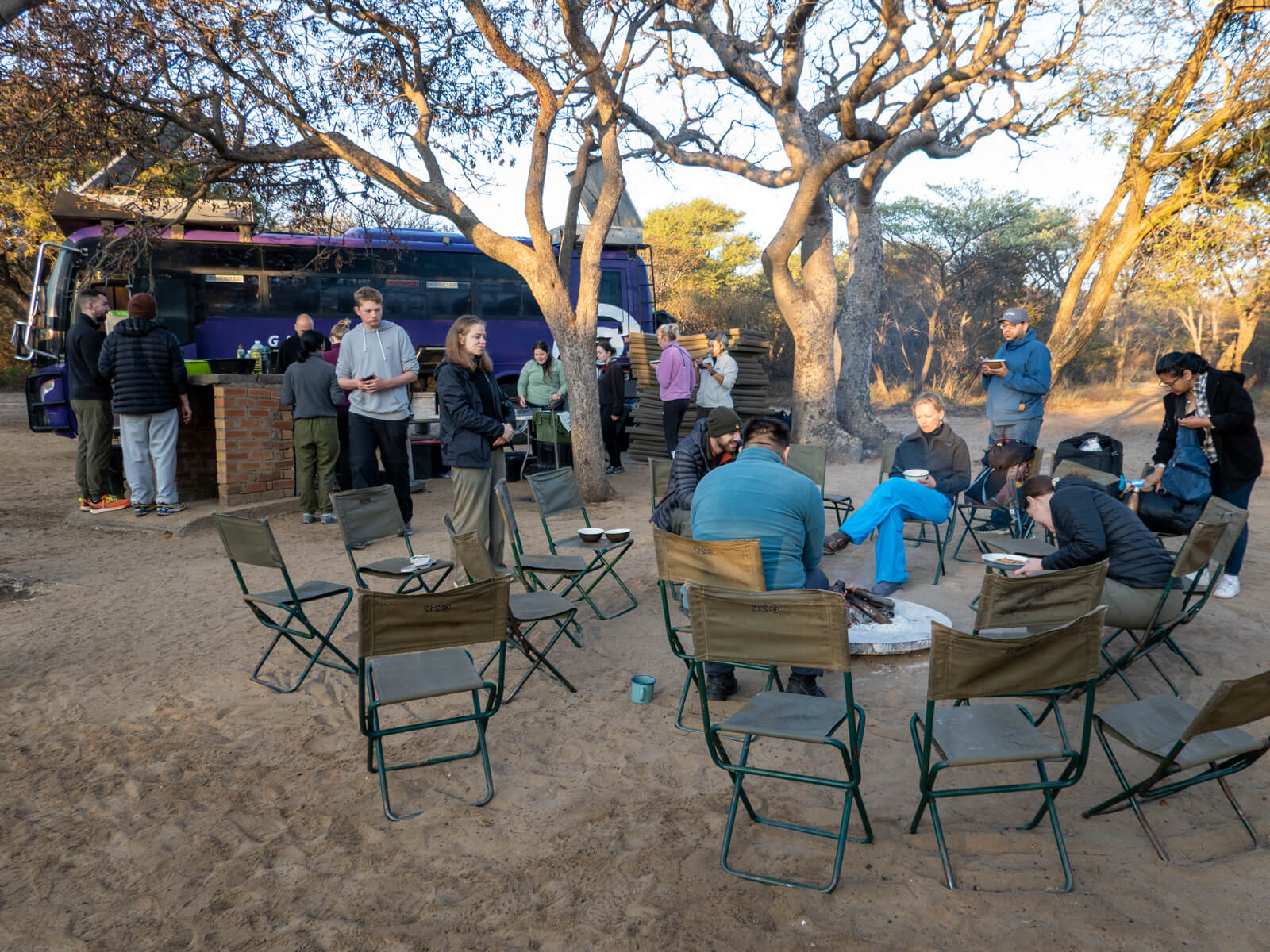 Participation camping on G Adventures' Southern Africa Encompassed tour